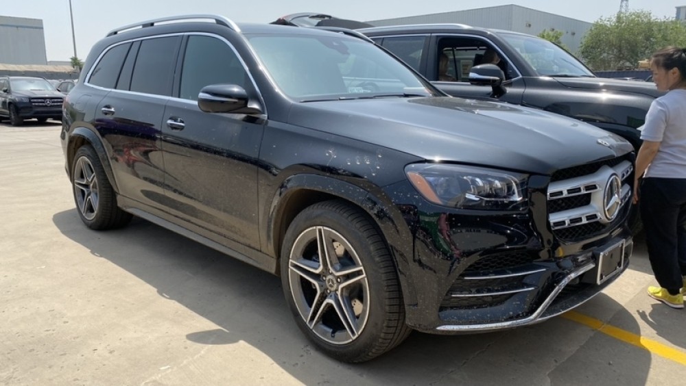 奔驰gls45023款gls4507座amg包美规