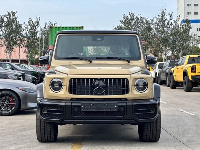 奔驰G63 AMG 2023款 G63 Manufaktur 韩版 欧规